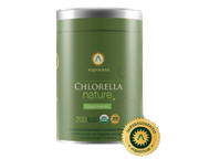 AQUASOLAR CHLORELLA NATURE SUPER ALIMENTO VERDE CLOROFILA 200GR